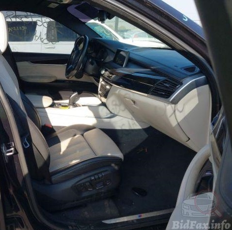 BMW X6 2016 CHARCOAL vin: 5UXKU2C57G0N82848